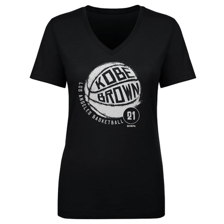 Kobe Brown Women's V-Neck T-Shirt | 500 LEVEL