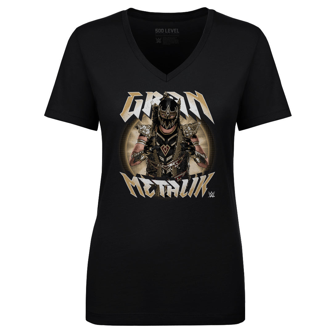 Gran Metalik Women&#39;s V-Neck T-Shirt | 500 LEVEL