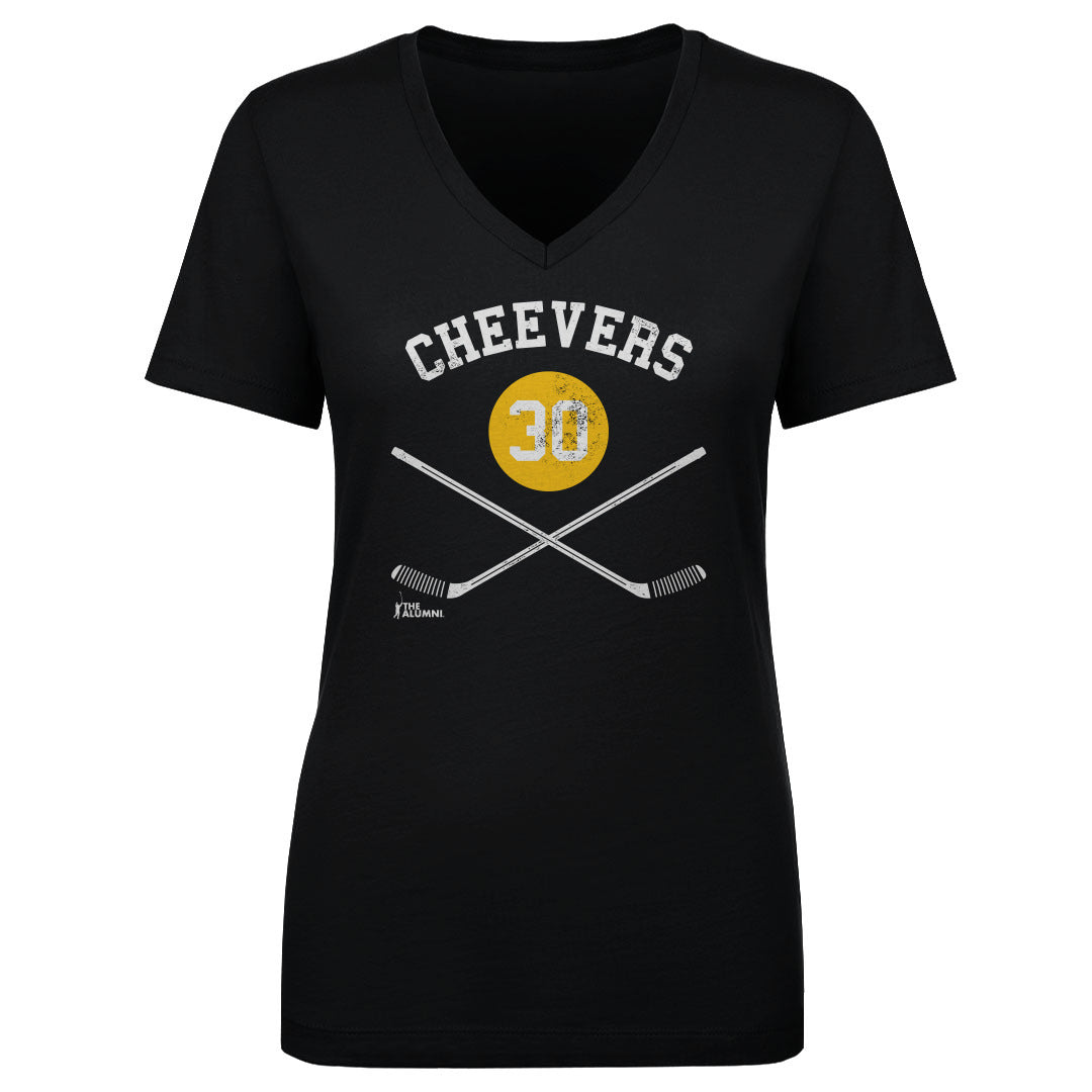 Gerry Cheevers Women&#39;s V-Neck T-Shirt | 500 LEVEL