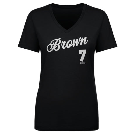 Jaylen Brown Women's V-Neck T-Shirt | 500 LEVEL