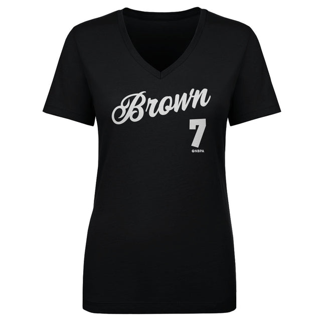 Jaylen Brown Women's V-Neck T-Shirt | 500 LEVEL