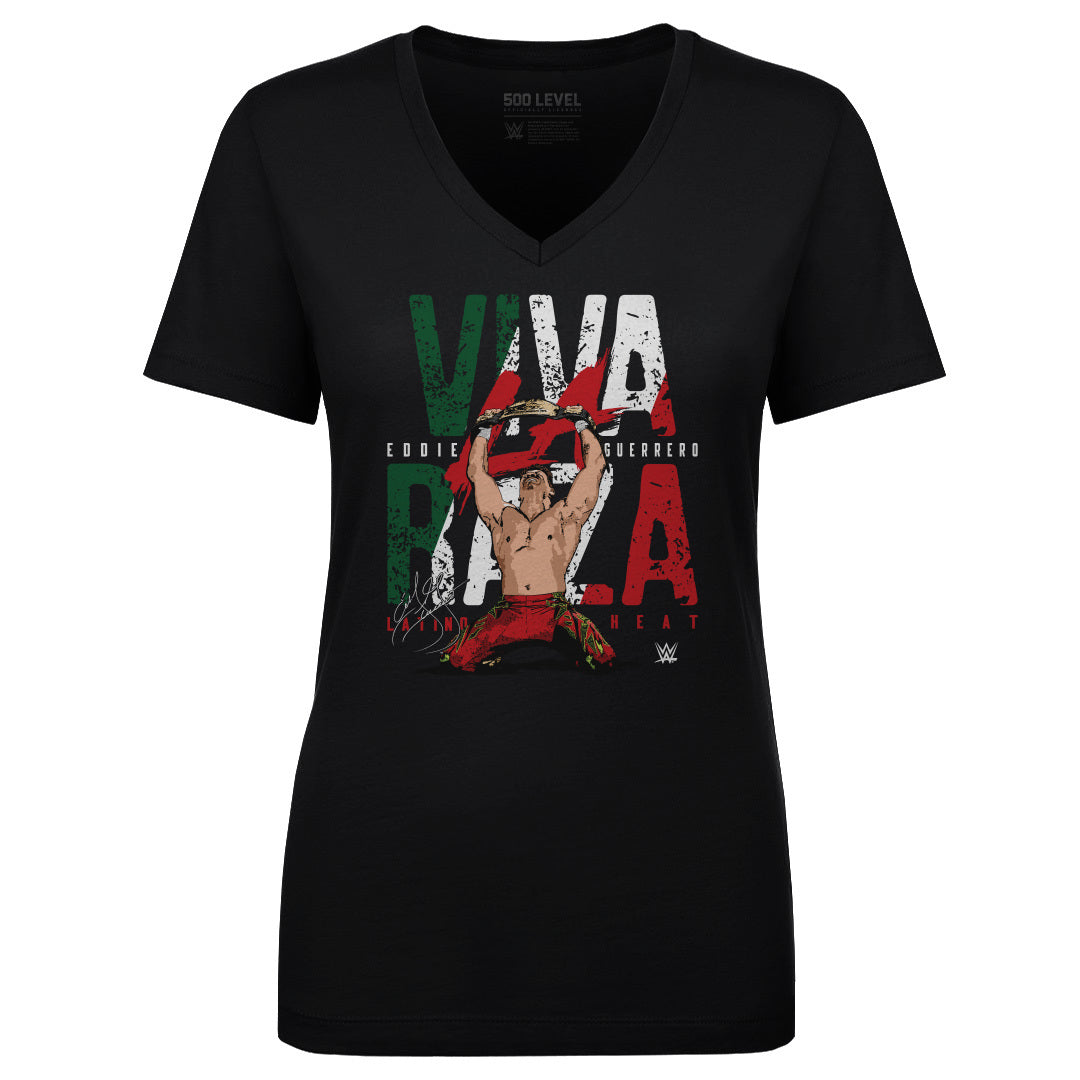 Eddie Guerrero Women&#39;s V-Neck T-Shirt | 500 LEVEL