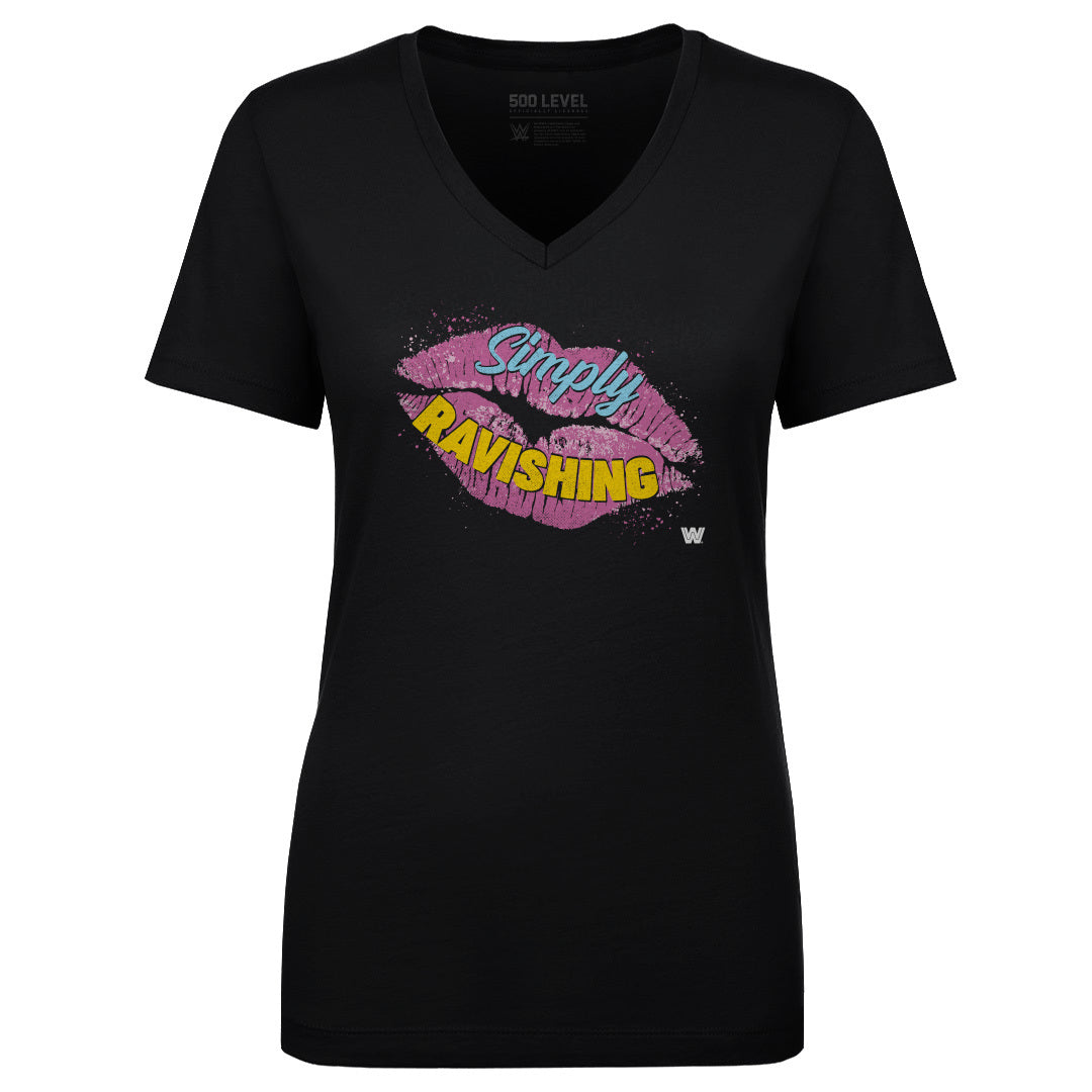 Rick Rude Women's V-Neck T-Shirt | 500 LEVEL