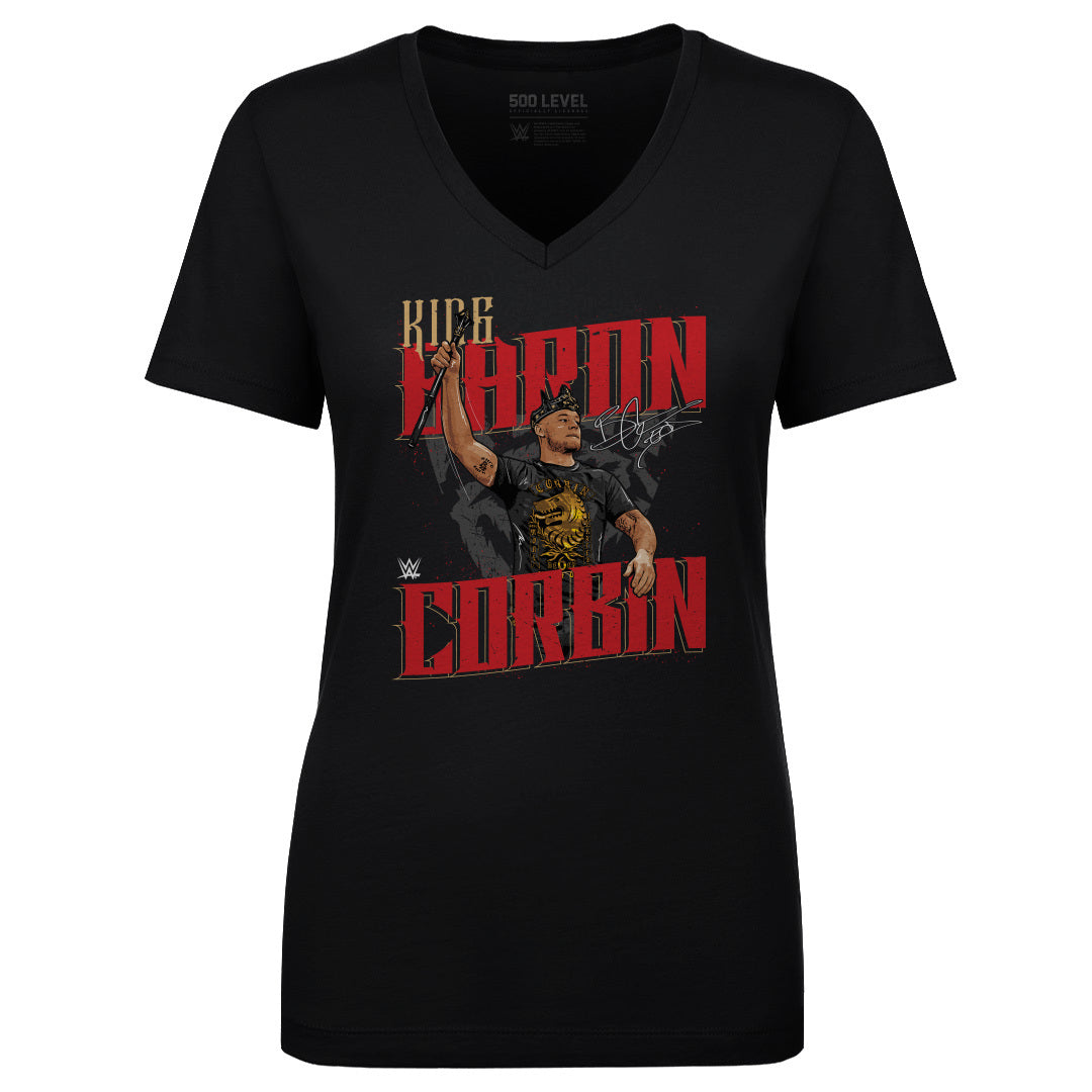 Baron Corbin Women&#39;s V-Neck T-Shirt | 500 LEVEL
