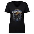 Diamond Dallas Page Women's V-Neck T-Shirt | 500 LEVEL