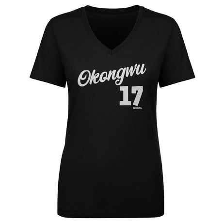 Onyeka Okongwu Women's V-Neck T-Shirt | 500 LEVEL