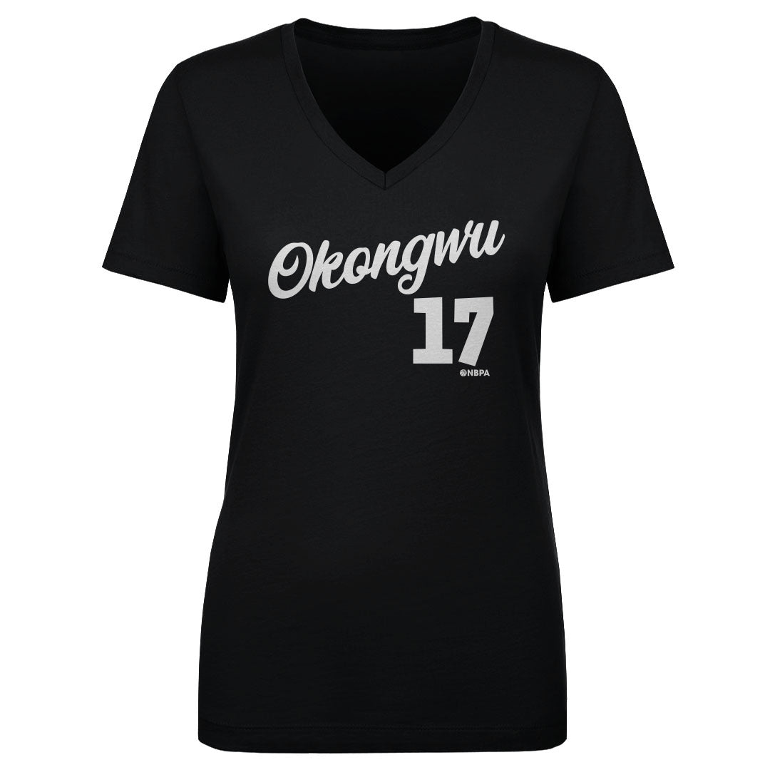 Onyeka Okongwu Women&#39;s V-Neck T-Shirt | 500 LEVEL