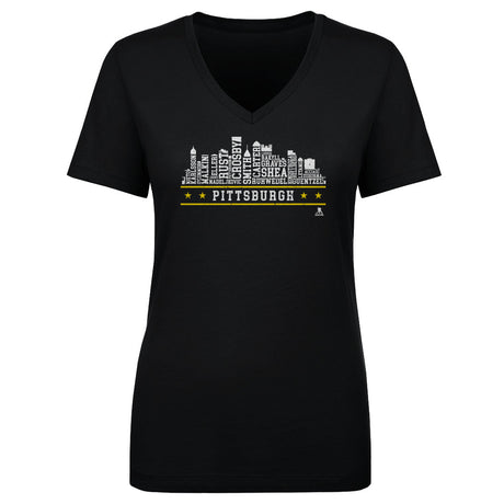 Pittsburgh Women's V-Neck T-Shirt | 500 LEVEL