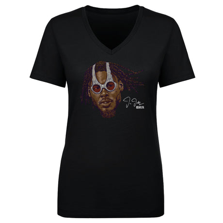 Justin Jefferson Women's V-Neck T-Shirt | 500 LEVEL