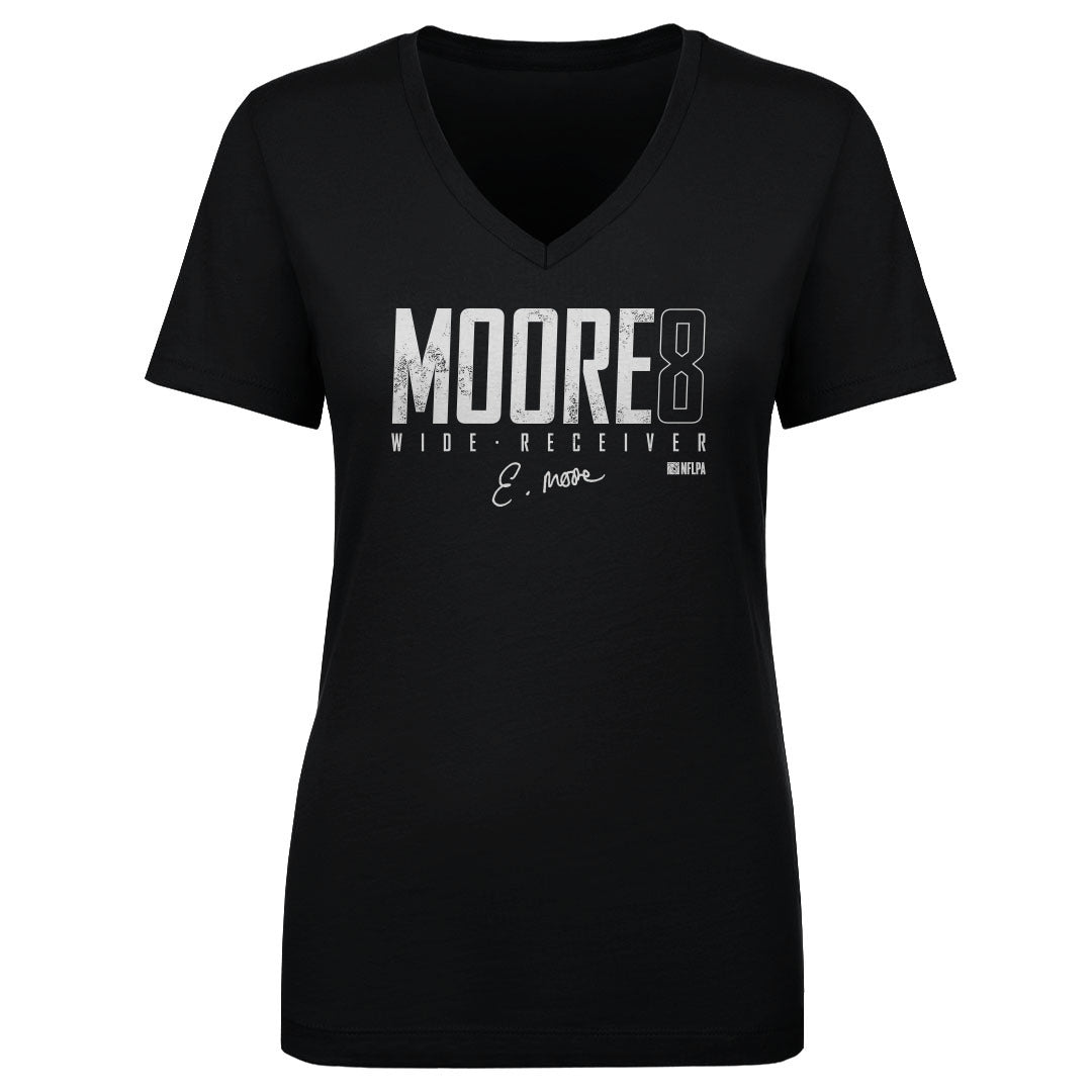 Elijah Moore Women&#39;s V-Neck T-Shirt | 500 LEVEL