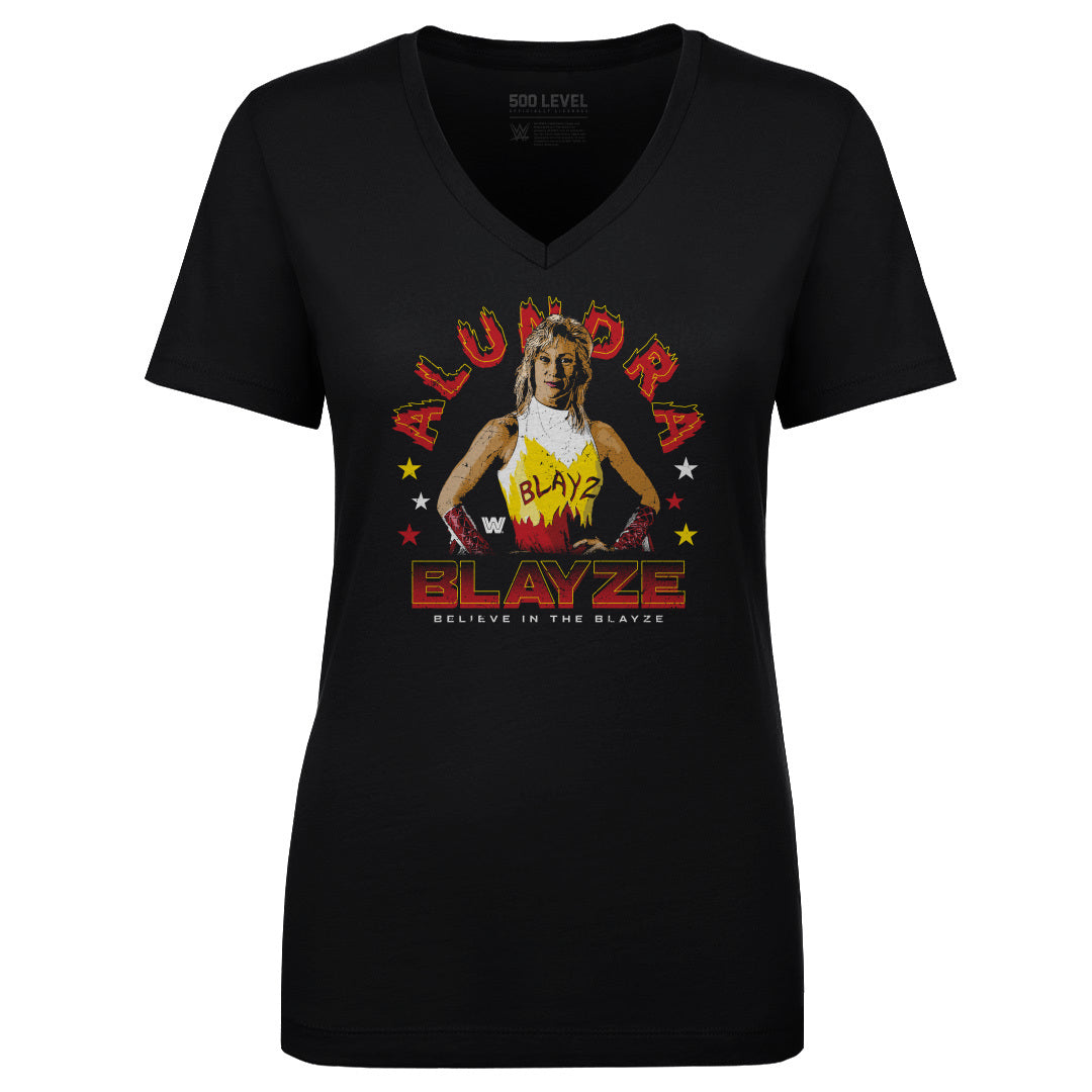 Alundra Blayze Women&#39;s V-Neck T-Shirt | 500 LEVEL