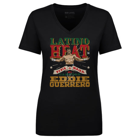 Eddie Guerrero Women's V-Neck T-Shirt | 500 LEVEL