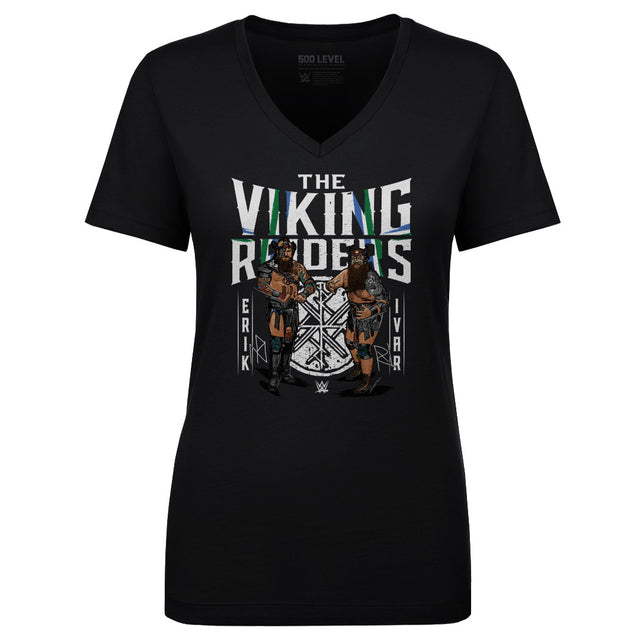 The Viking Raiders Women's V-Neck T-Shirt | 500 LEVEL