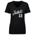 Nikola Jokic Women's V-Neck T-Shirt | 500 LEVEL