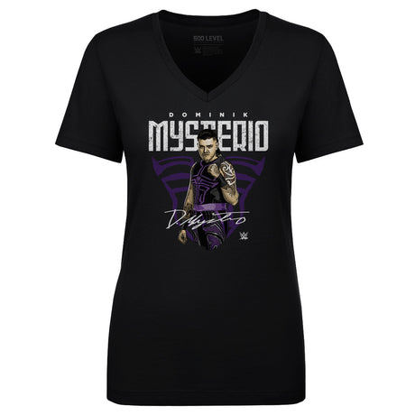 Dominik Mysterio Women's V-Neck T-Shirt | 500 LEVEL