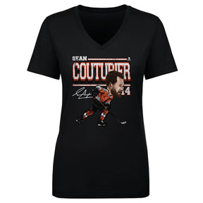 Sean Couturier Women's V-Neck T-Shirt | 500 LEVEL