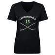 Jamie Langenbrunner Women's V-Neck T-Shirt | 500 LEVEL