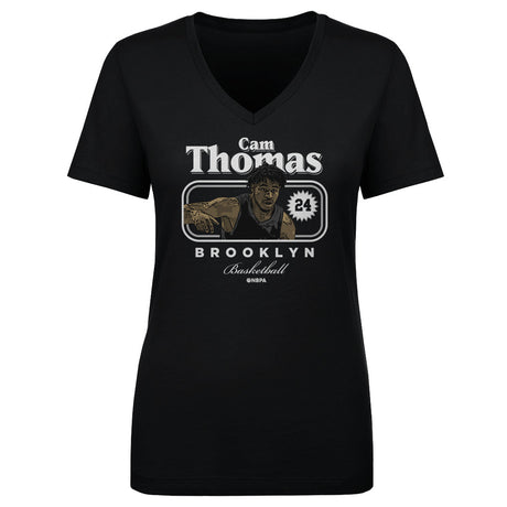 Cam Thomas Women's V-Neck T-Shirt | 500 LEVEL