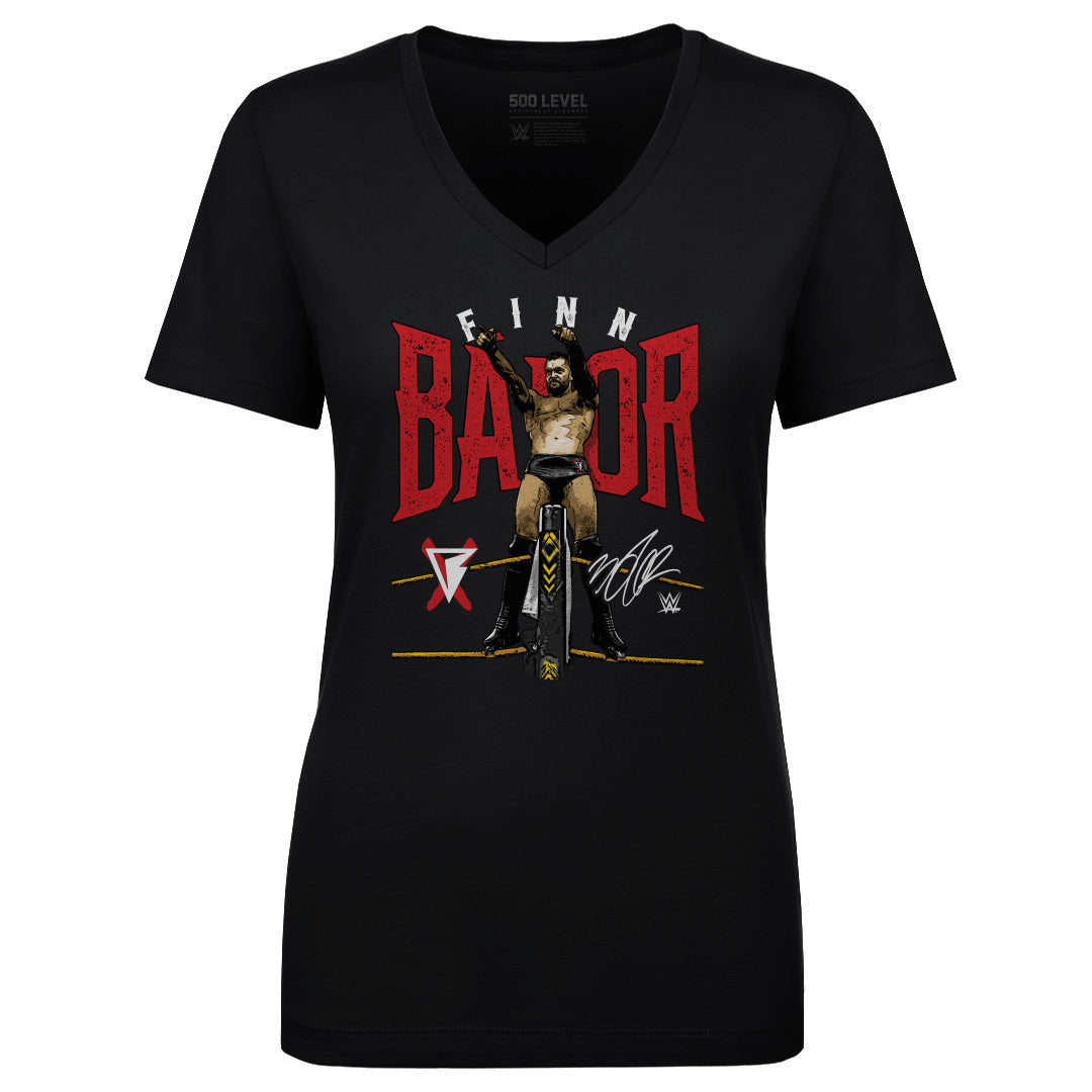Finn Balor Women's V-Neck T-Shirt | 500 LEVEL