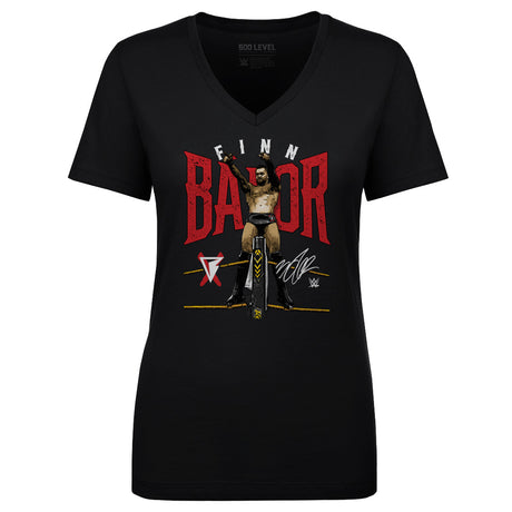 Finn Balor Women's V-Neck T-Shirt | 500 LEVEL