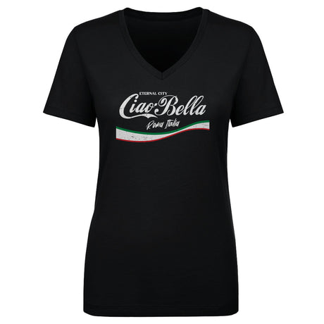 Italy Women's V-Neck T-Shirt | 500 LEVEL