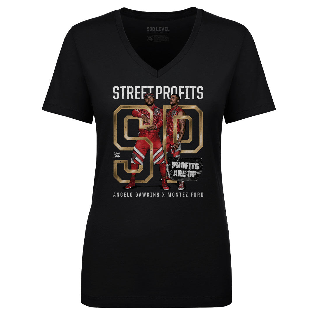Street Profits Women&#39;s V-Neck T-Shirt | 500 LEVEL