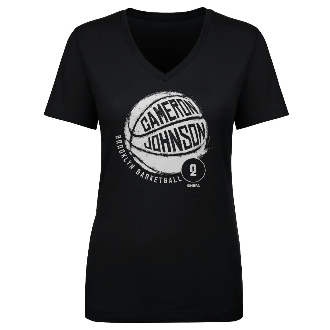 Cameron Johnson Women&#39;s V-Neck T-Shirt | 500 LEVEL