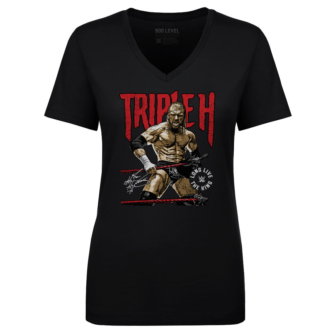 Triple H Women's V-Neck T-Shirt | 500 LEVEL