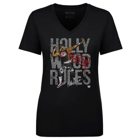 Hulk Hogan Women's V-Neck T-Shirt | 500 LEVEL