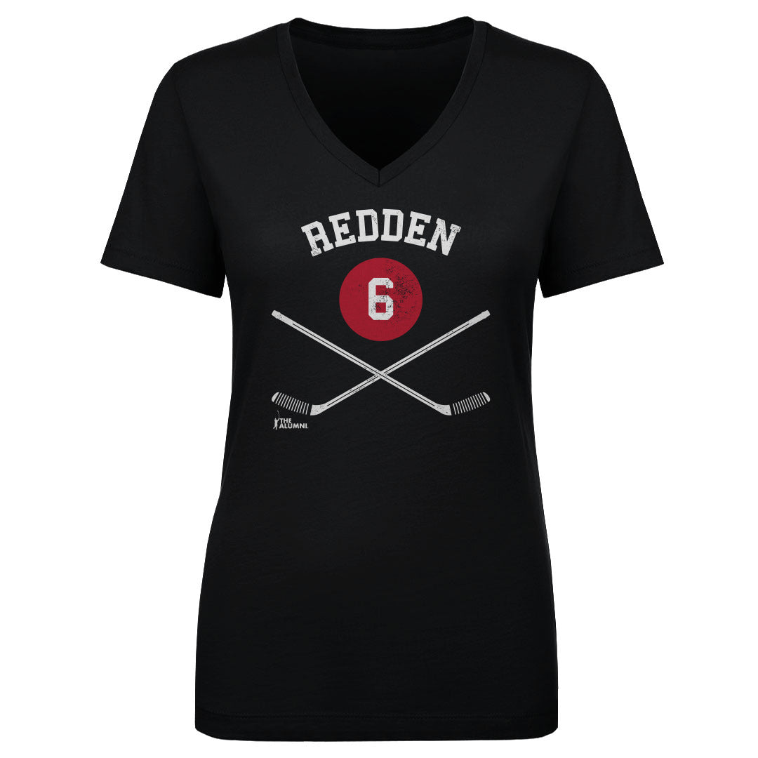 Wade Redden Women&#39;s V-Neck T-Shirt | 500 LEVEL