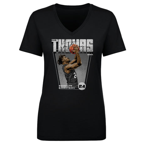 Cam Thomas Women's V-Neck T-Shirt | 500 LEVEL