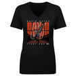 David Njoku Women's V-Neck T-Shirt | 500 LEVEL