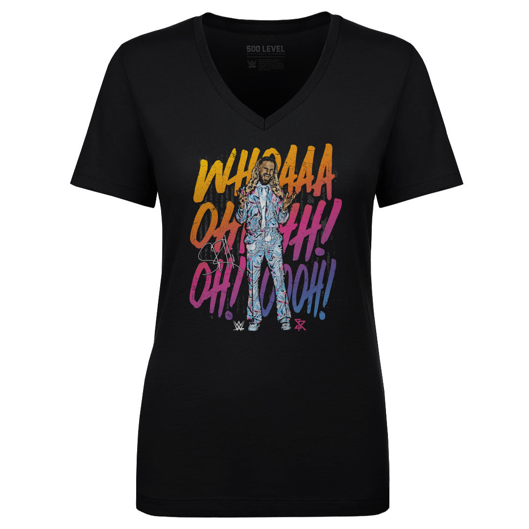 Seth Rollins Women&#39;s V-Neck T-Shirt | 500 LEVEL