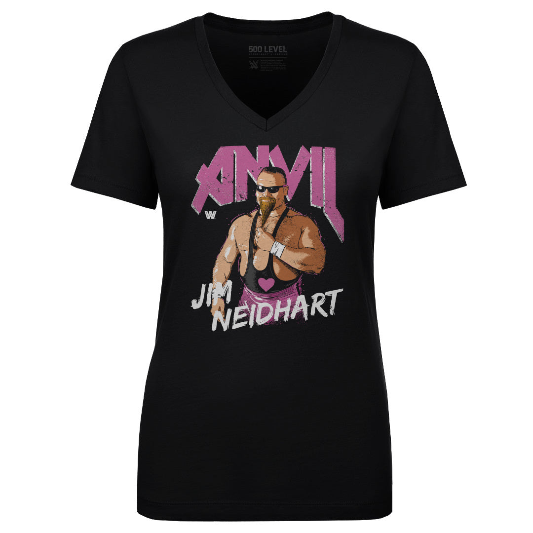 Jim The Anvil Neidhart Women&#39;s V-Neck T-Shirt | 500 LEVEL