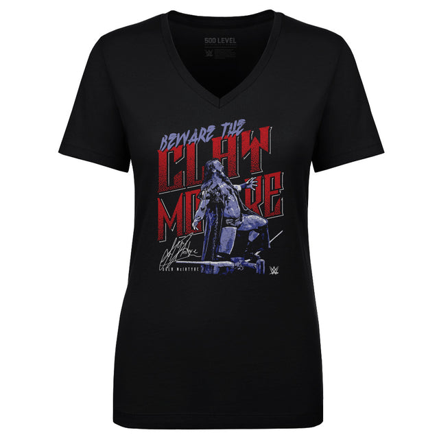 Drew McIntyre Women's V-Neck T-Shirt | 500 LEVEL