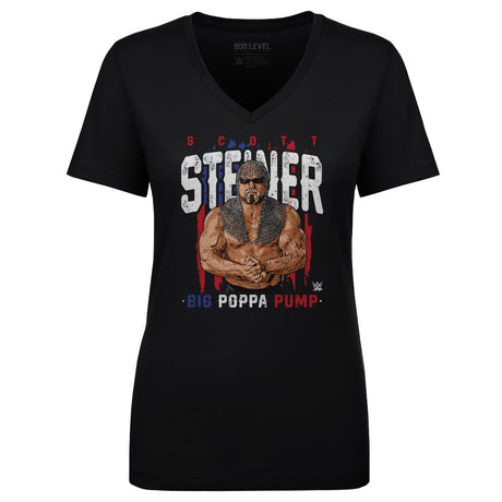 Scott Steiner Women's V-Neck T-Shirt | 500 LEVEL