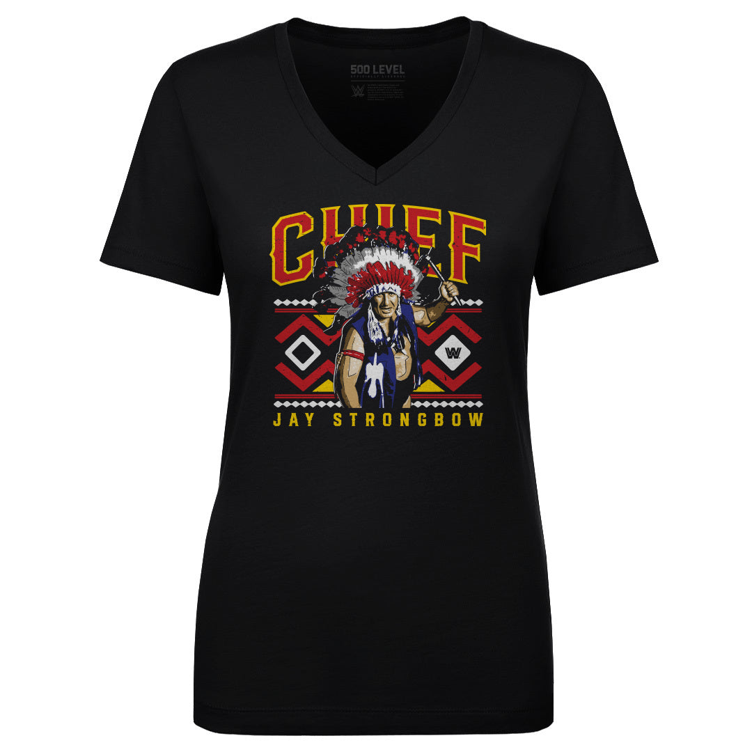 Chief Jay Strongbow Women&#39;s V-Neck T-Shirt | 500 LEVEL