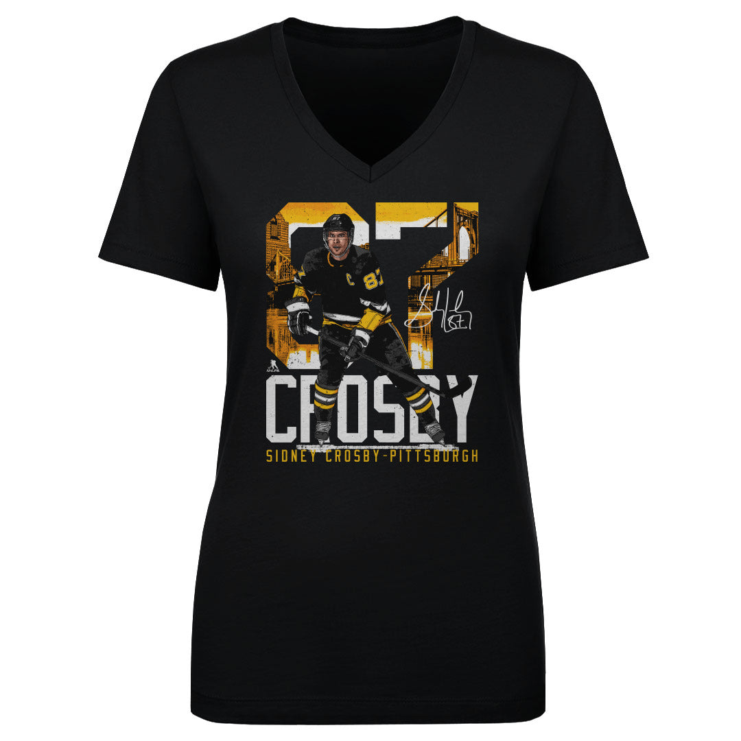 Sidney Crosby Women's V-Neck T-Shirt | 500 LEVEL