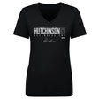 Aidan Hutchinson Women's V-Neck T-Shirt | 500 LEVEL