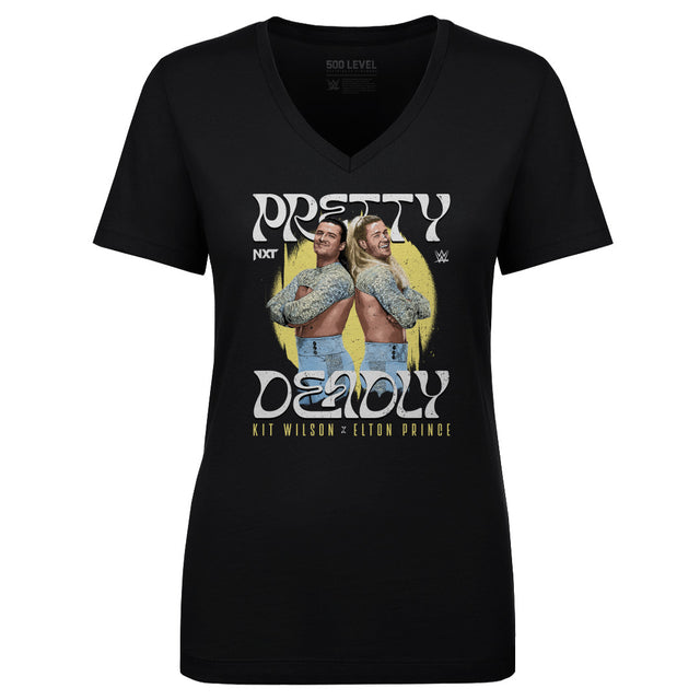 Pretty Deadly Women's V-Neck T-Shirt | 500 LEVEL