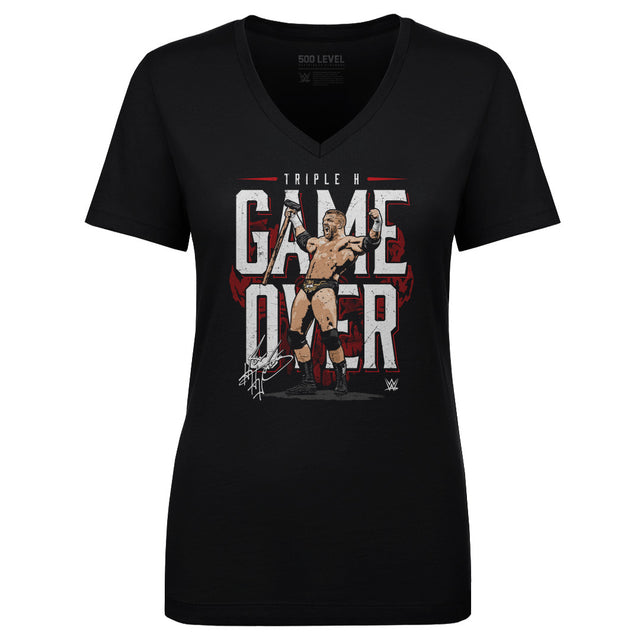 Triple H Women's V-Neck T-Shirt | 500 LEVEL
