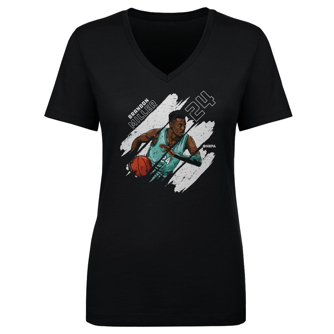 Brandon Miller Women's V-Neck T-Shirt | 500 LEVEL