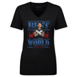 CM Punk Women's V-Neck T-Shirt | 500 LEVEL