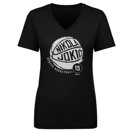 Nikola Jokic Women's V-Neck T-Shirt | 500 LEVEL