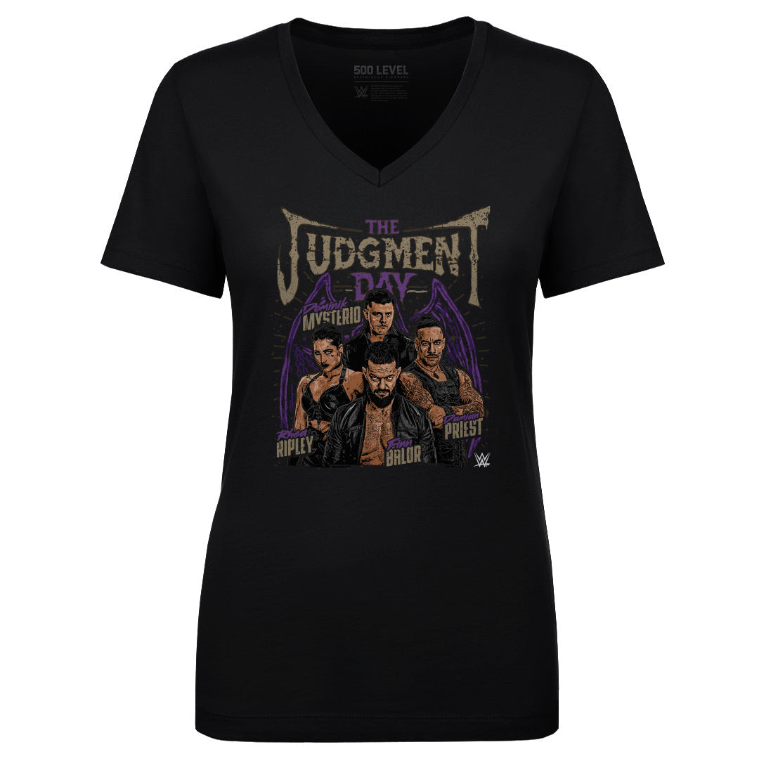 The Judgement Day Women&#39;s V-Neck T-Shirt | 500 LEVEL