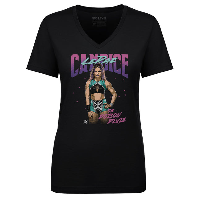 Candice LeRae Women's V-Neck T-Shirt | 500 LEVEL
