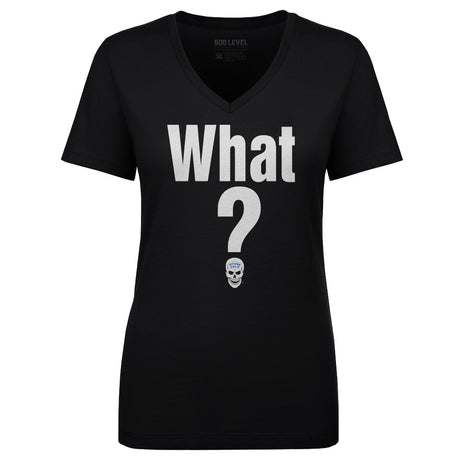 Stone Cold Steve Austin Women's V-Neck T-Shirt | 500 LEVEL