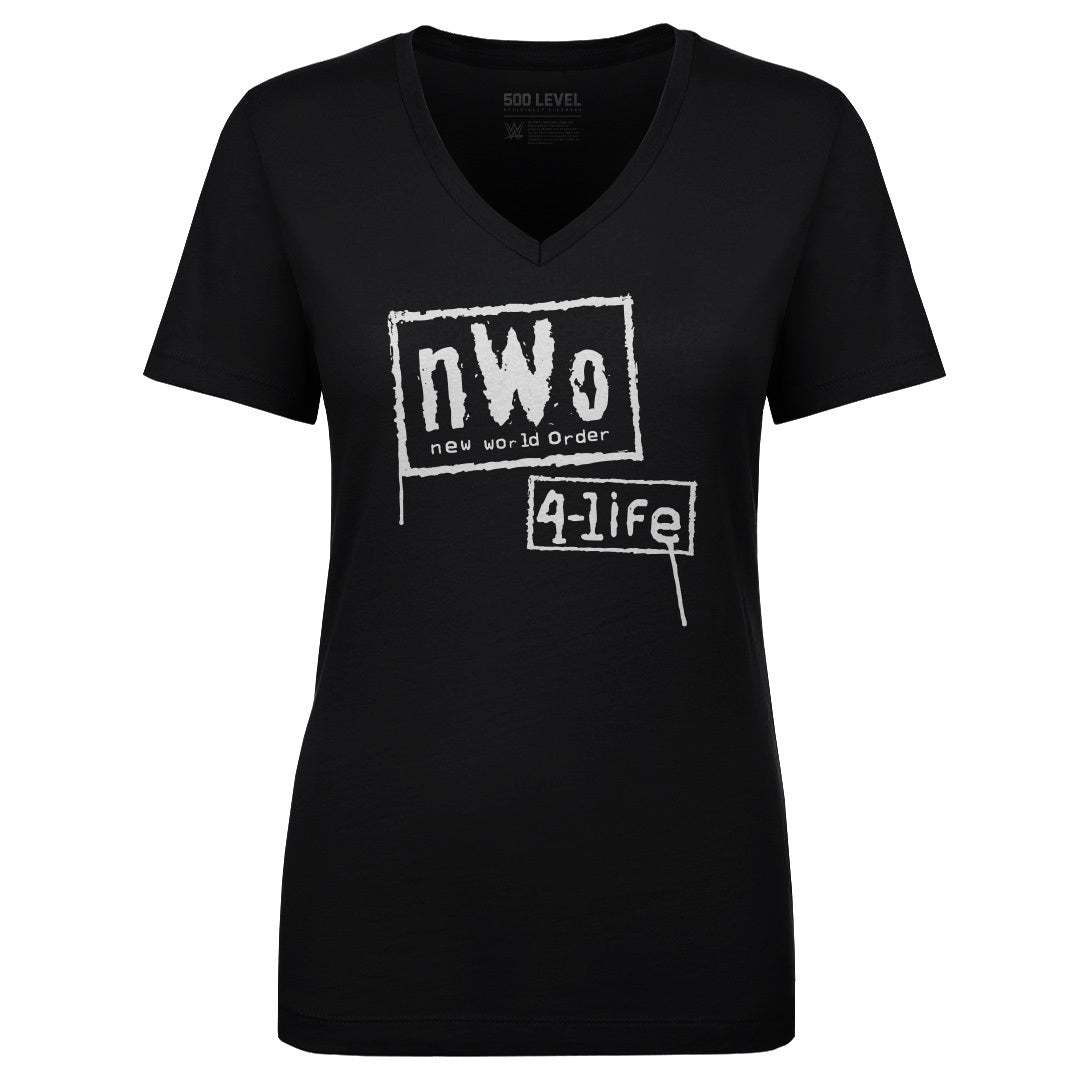 nWo Women&#39;s V-Neck T-Shirt | 500 LEVEL