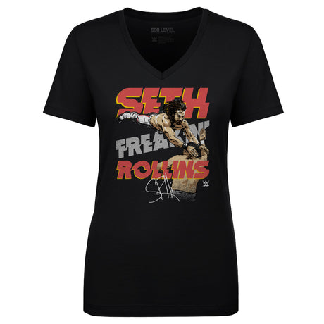 Seth Rollins Women's V-Neck T-Shirt | 500 LEVEL