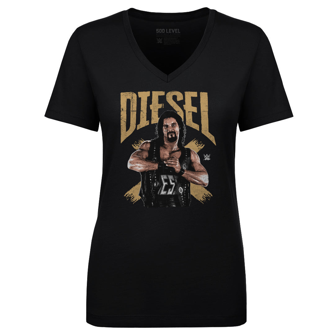 Diesel Women's V-Neck T-Shirt | 500 LEVEL